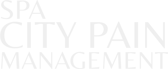 Spa city pain management text image